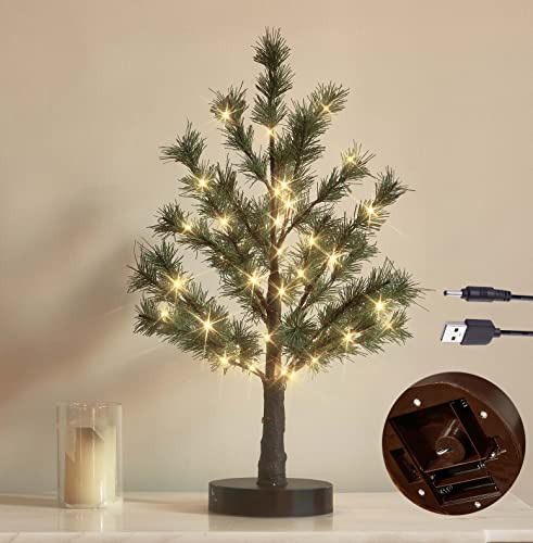 Lighted Christmas Tree Tabletop Decoration