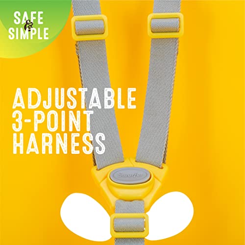 Your Child's First Swing w/ Blister Free Rope & 3-Point Safety Harness