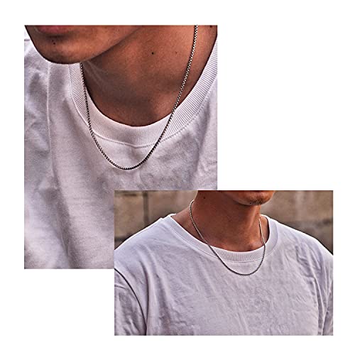 24 Inch 6pcs Necklace Set for Men