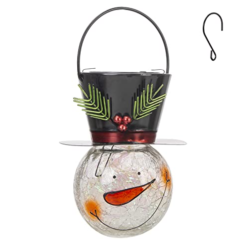 Christmas Snowman Solar Lanterns Decoration