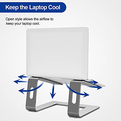 Ergonomic Detachable Stand Compatible w/ 15.6" Laptops