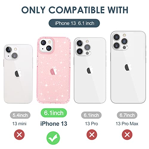 Slim Case for iPhone 13 Soft Liquid Silicone Gel Rubber Bumper, Anti-Scratch Microfiber Lining