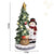 Resin Christmas Tree w/ Snowman, Tabletop Decoration