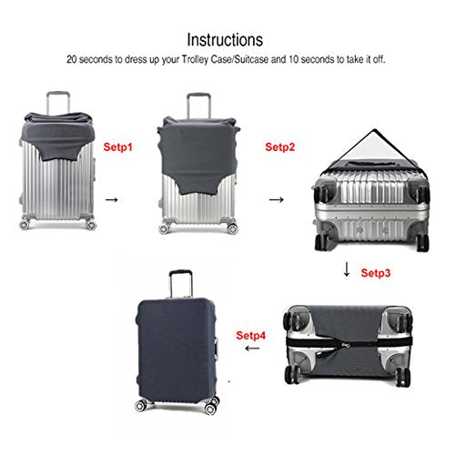 Washable Spandex Travel Luggage Protector