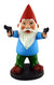 Garden Combat Gnome Figurine - Indoor/Outdoor Garden Gnome Sculpture