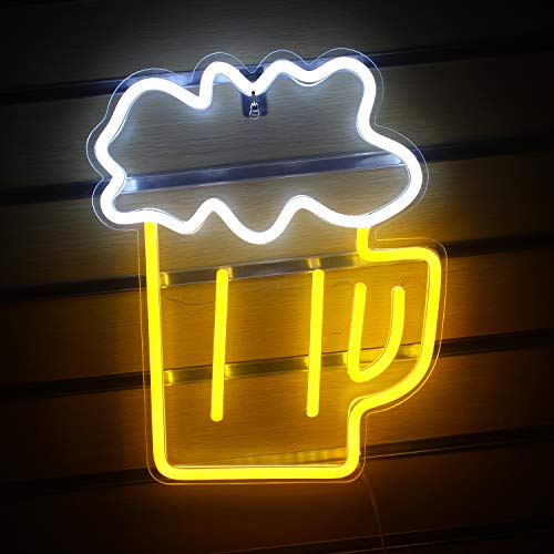 Beer Shaped LED Neon Sign Night Light