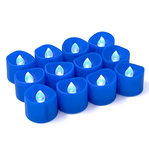 Pack of 24 LED Flameless Tea Lights w/ Batteries