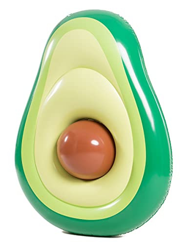 Inflatable Avocado Pool Beach Float w/ Ball