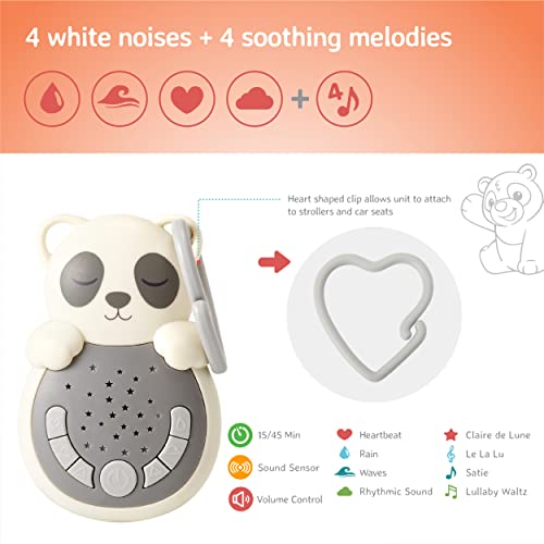 Baby Travel Comforting Sound Machine w/Calming Light