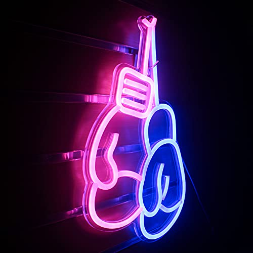 Boxing Gloves LED Neon Lights Sign Home Decoration w/ USB Switch