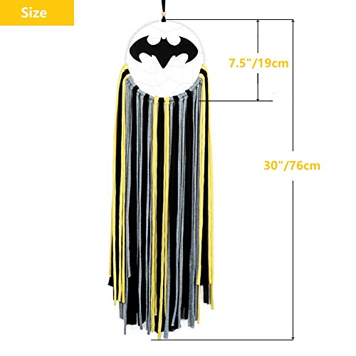 Dream Catcher Kids Bedroom Bat Dream Catchers Batman Wall Decor Large Dreamcatcher Halloween