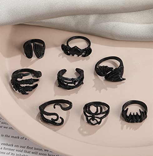 20-30Pcs Gothic Vintage Rings Set for Men/Women