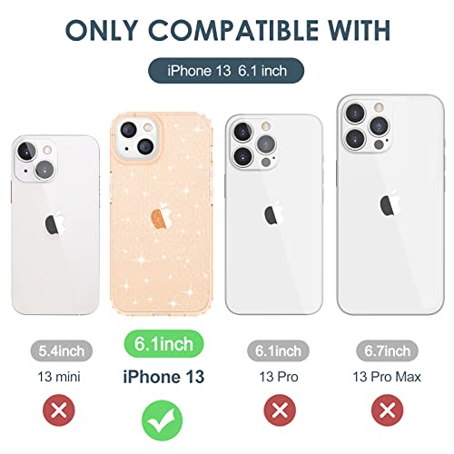 Slim Case for iPhone 13 Soft Liquid Silicone Gel Rubber Bumper, Anti-Scratch Microfiber Lining