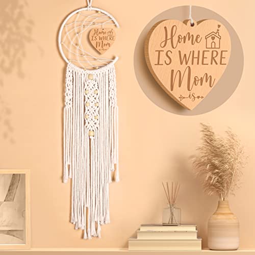 Mothers Day Gift Dream Catcher w/  Warm Heart Pendant Message