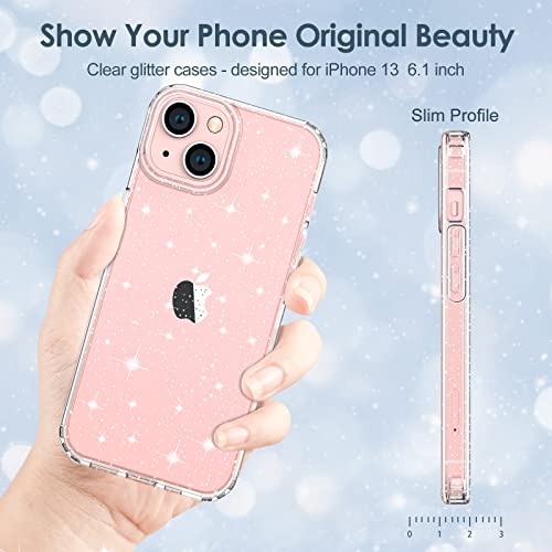 Slim Case for iPhone 13 Soft Liquid Silicone Gel Rubber Bumper, Anti-Scratch Microfiber Lining