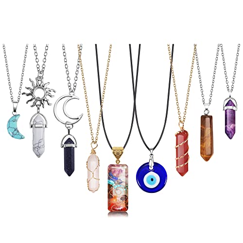 Vintage Crystal Pendant Necklaces for Women