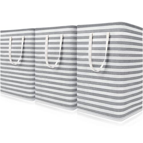 Freestanding Laundry Hamper w/ Long Reinforced Handles, Large Waterproof