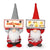 2 Pack Lighted Christmas Gnome Plush Decoration