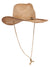 Western Cowboy Hat - Tea Stain