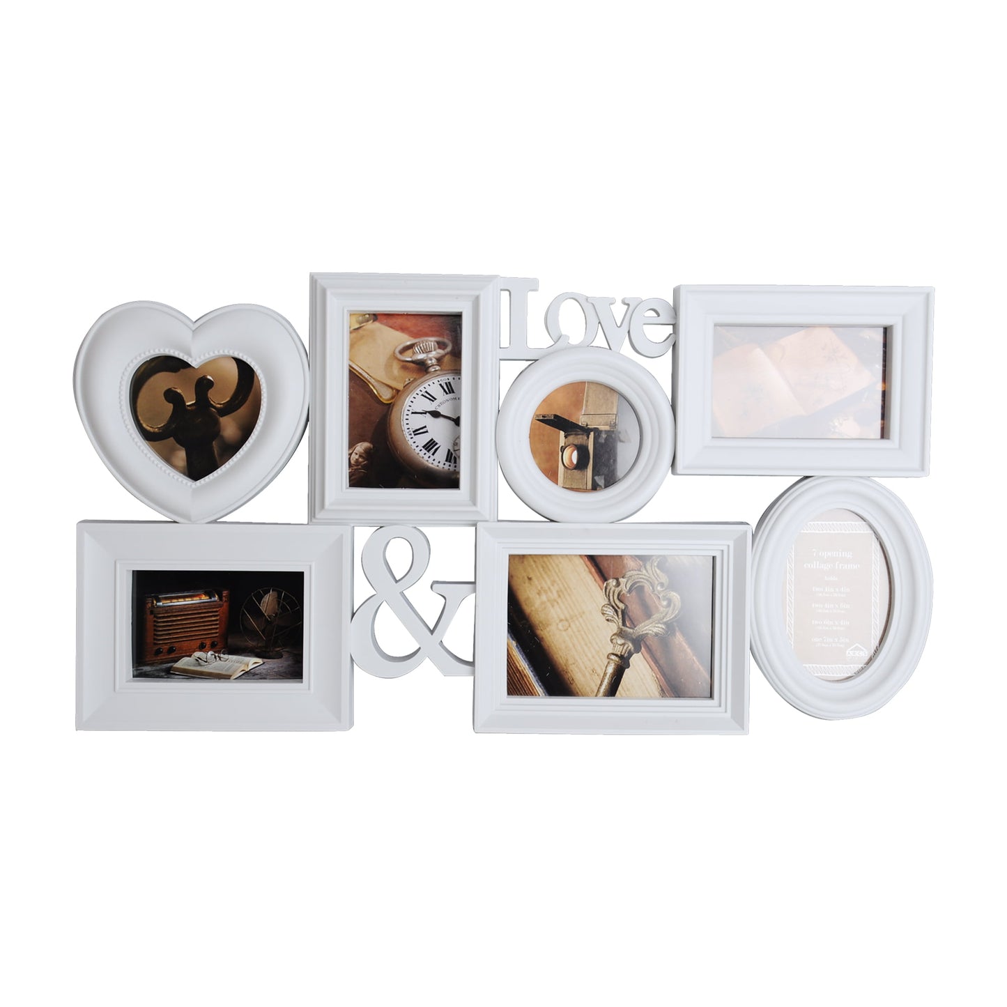 Wall Mounted Frames, White for Home Decoration