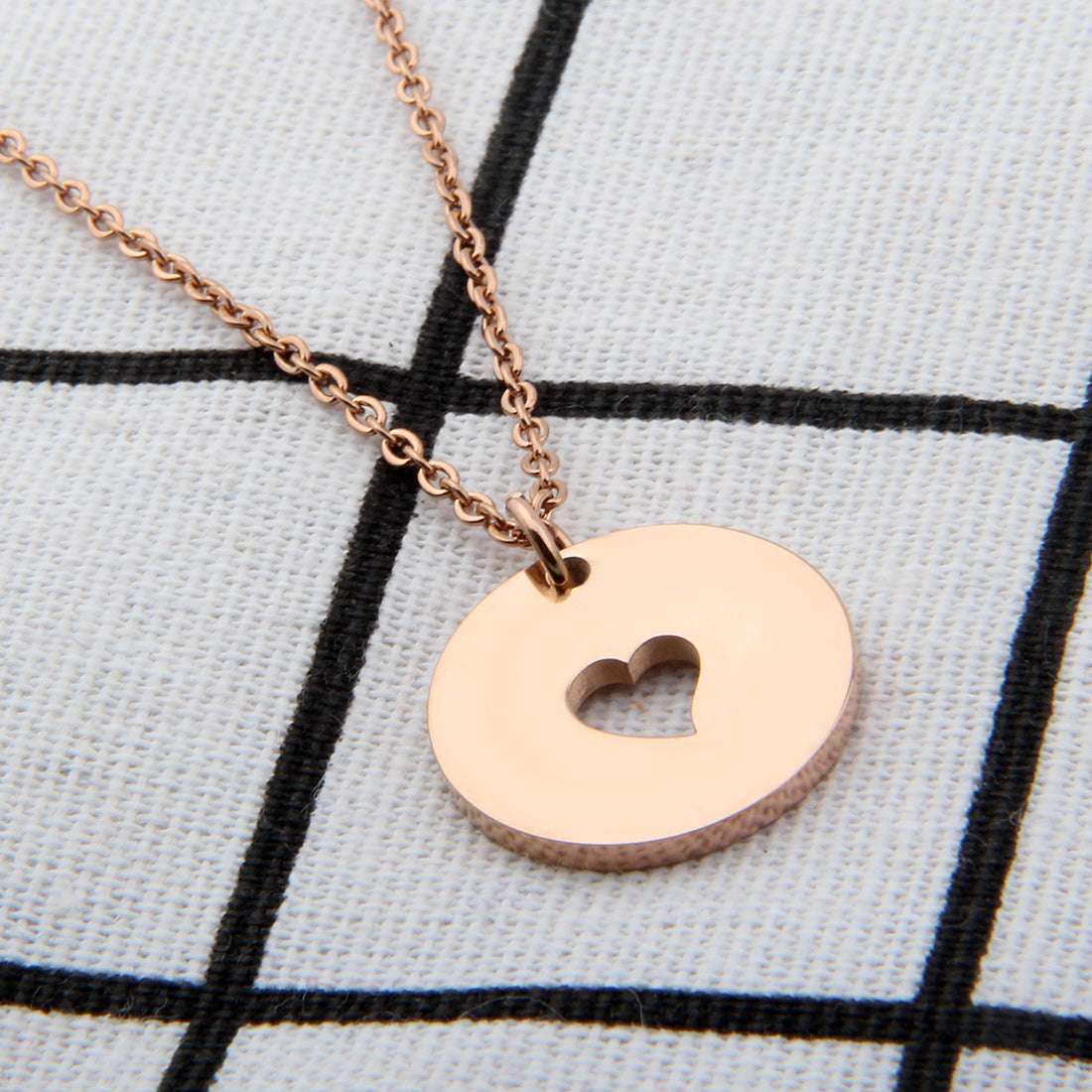 Mother and Daughters Necklace Set- Rose Gold