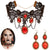 Women Halloween Gothic Vampire Jewelry Set