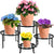 4 Pack Heavy Duty Metal Plant Stands for Flower Pot