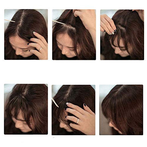 Clip in Air Bangs - Human Hair Extensions