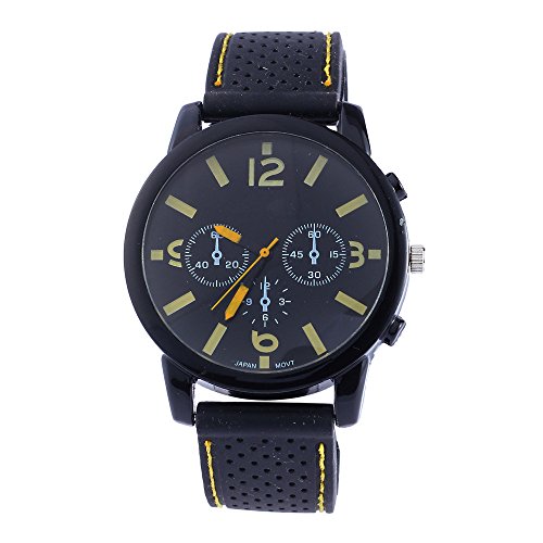 8 Assorted Men's Sports Silicon  Wrist Watches