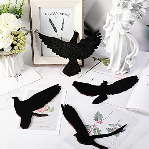 4 Pcs Flying Bird Wall Sculptures Home Decoration