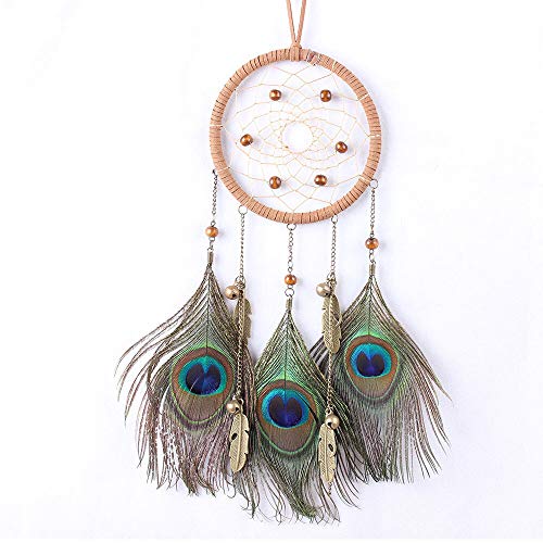 Elegant Handmade Feather Dreamcatcher