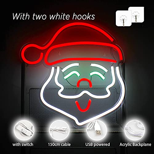 Christmas Santa Claus Neon Lights Led Neon Wall Lights