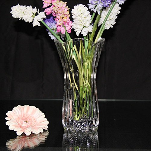 Large Size Phoenix Tail Shape Thickened Crystal Glass for Home Decoration