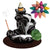 Waterfall Incense Holder Backflow Cone Ceramic Burner Porcelain Censer Incense Stick Stand with Free Cones