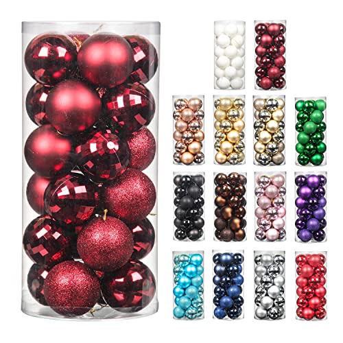 24pcs 2.36in Christmas Balls Decoration