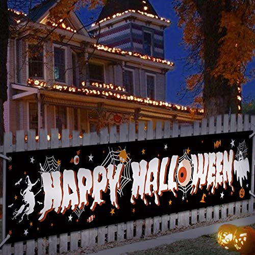 Happy Halloween Banner Decoration