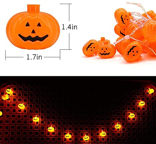 Halloween LED Pumpkin String Lights