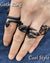 20-30Pcs Gothic Vintage Rings Set for Men/Women