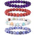 Beaded Bracelets for Men/Women Set Healing Crystal Bead  Bracelets