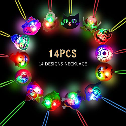 24 pcs Halloween LED Necklace & Bracelets