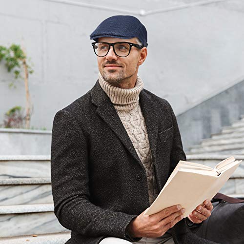 3 Pieces Mesh Newsboy Beret Cap- Breathable & Adjustable