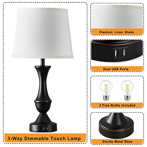 Lamps for Living Room Set of 2