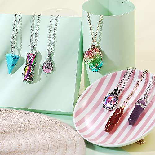 Vintage Crystal Pendant Necklaces for Women