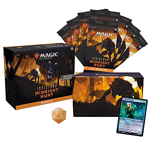 Magic: Midnight Hunt Bundle | 8 Set Boosters + Accessories