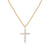 14K Gold Plated Cross Necklace for Women | Cross Pendant | Gold Necklaces for Women