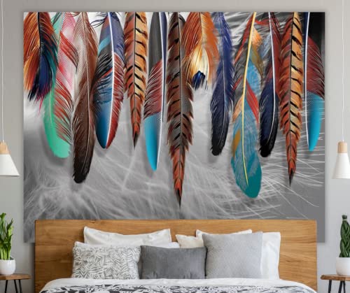 Modern LED Peacock Tapestry