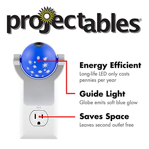 Solar System LED Night Light, Plug-In, Dusk-to-Dawn Sensor, Auto On/Off