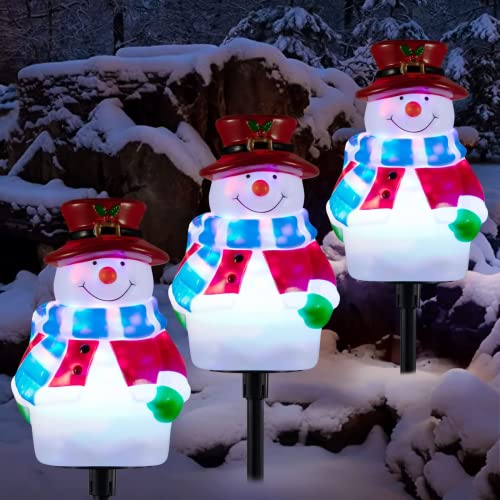 3 in 1 LED  Christmas Pathway Lights Decoration