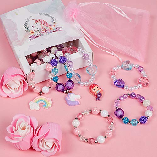 3 Sets Girl Princess Necklace & Bracelet