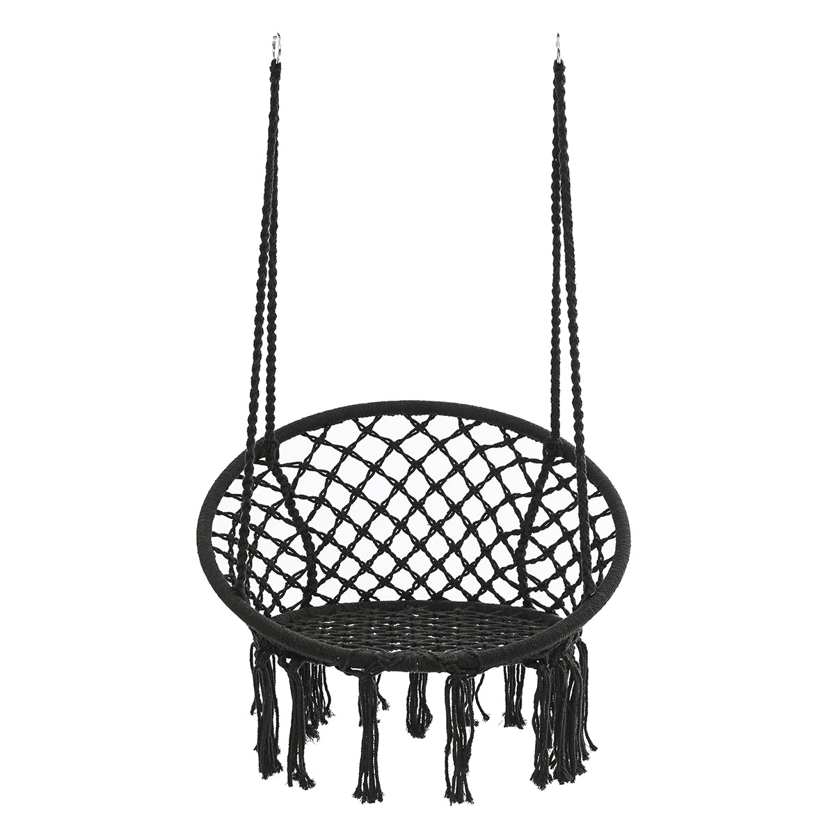 Hanging Hammock Chair Macrame Swing Seat Mesh